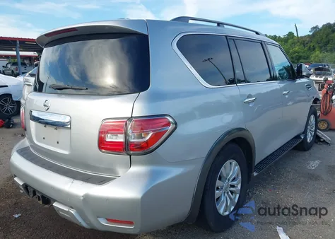 2017 Nissan Armada Sv/Sl/Platinum из США, поврежденный, VIN JN8AY2ND1H9008012